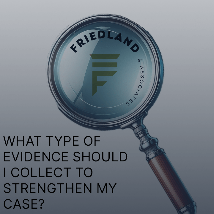 What type of evidence should I collect to strengthen my case