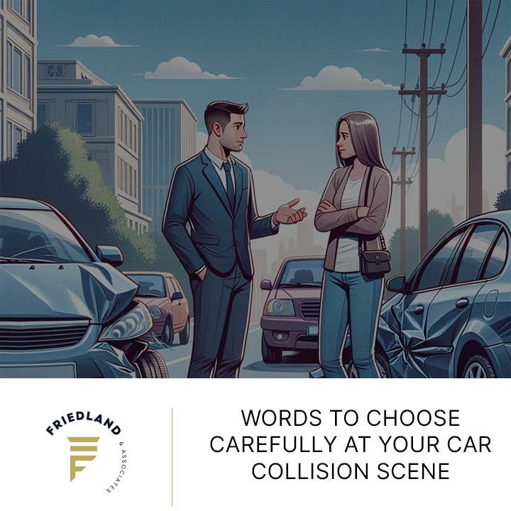 Choosing Words Wisely at Car Collision Scenes